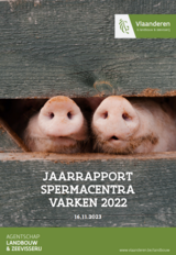 Cover Jaarrapport spermacentra varkens 2022