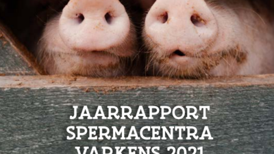 Cover Jaarrapport spermacentra varkens 2021